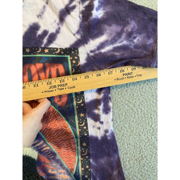 Pink Floyd Top Small Tie Dye Filmore Pyramid Retro T-Shirt Hippie 70s Rock Band - Picture 9 of 12